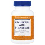 The Vitamin Shoppe, Cranberry With D-Mannose, 60 Vegetable Capsules