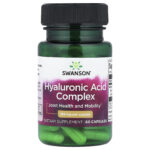 Swanson Vitamins, Hyaluronic Acid Complex, 166 mg, 60 Capsules