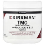 Kirkman Labs, TMG with Folic Acid & B12 Powder, 8 oz (227 g)