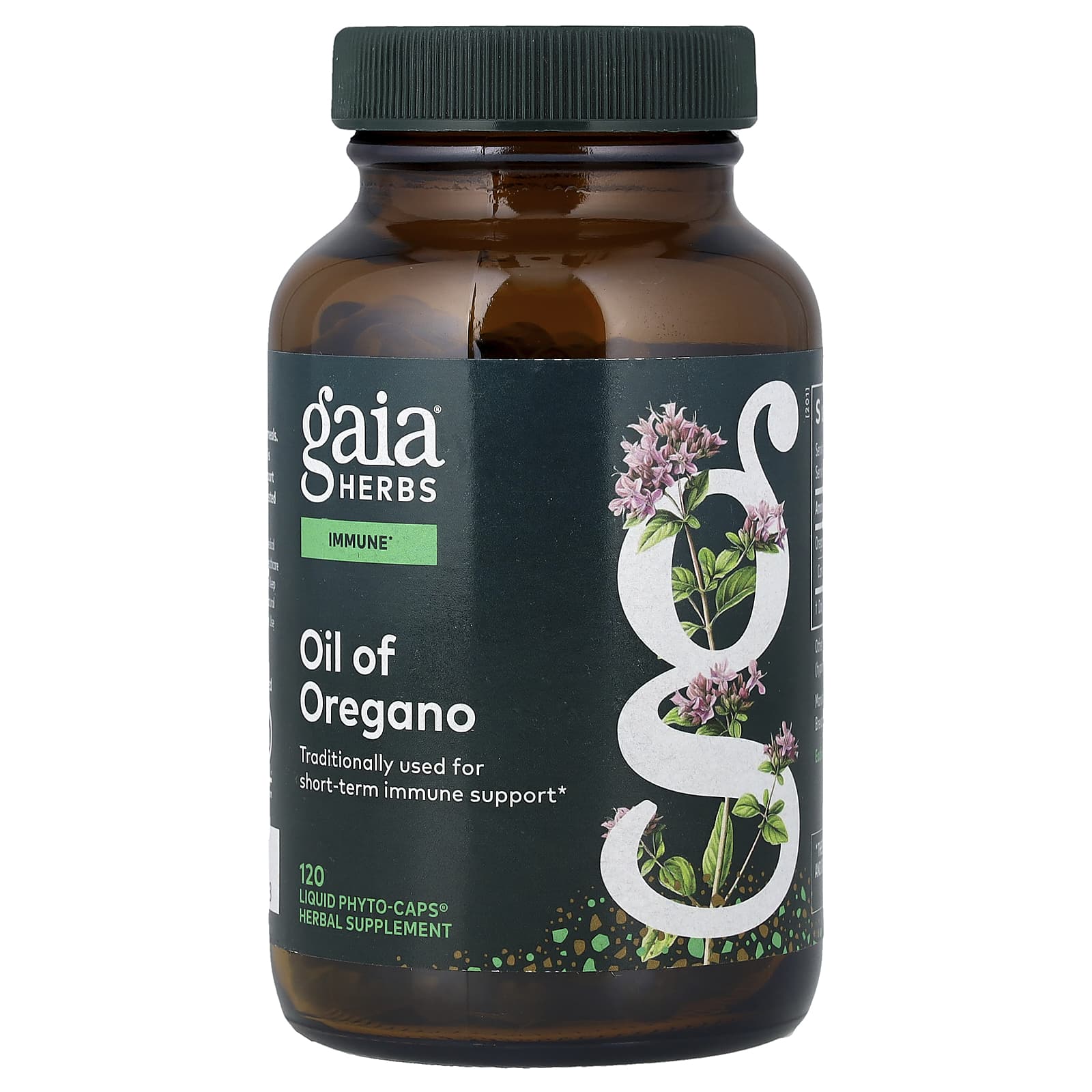 56ea57b8b18a9423 Gaia Herbs, Oil of Oregano, 120 Liquid Phyto-Caps® (230 mg per Capsule) - Image 1