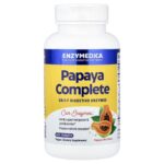 Enzymedica, Papaya Complete, Papaya Mint, 240 Tablets