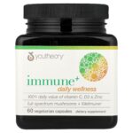 Youtheory, Immune+ Daily Wellness, 60 Vegetarian Capsules
