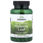 Swanson Vitamins, Full Spectrum® Mulberry Leaf, 500 mg, 120 Capsules