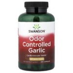 Swanson Vitamins, Odor Controlled Garlic, 500 mg, 200 Capsules