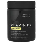 Sports Research, Vitamin D3, 125 mcg (5,000 IU), 360 Softgels