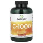 Swanson Vitamins, Vitamin C with Rose Hips, 250 Tablets