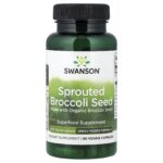 Swanson Vitamins, Sprouted Broccoli Seed, 400 mg, 60 Veggie Capsules