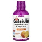 Bluebonnet Nutrition, Liquid Calcium Magnesium Citrate & Vitamin D3, Orange , 16 fl oz (473 ml)