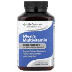 LifeSeasons, Therapeutics, Men's Multivitamin, High Potency, 120 Veg Capsules