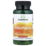 Swanson Vitamins, Riboflavin, 100 mg, 100 Capsules