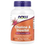NOW Foods, Choline & Inositol, 100 Veg Capsules