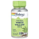 Solaray, True Herbs, White Willow, 400 mg, 100 VegCaps
