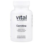 Vital Nutrients, Carnitine, 60 Vegan Capsules (500 mg per Capsule)