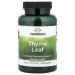 Swanson Vitamins, Thyme, 500 mg, 120 Capsules