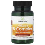 Swanson Vitamins, Activated B-Complex, 60 Vegan Capsules