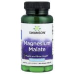Swanson Vitamins, Magnesium Malate, 1,000 mg, 60 Vegan Tablets