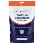 Vitamatic, Calcium Carbonate Powder, 17.6 oz (500 g)