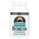 Source Naturals, Bromelain 600 GDU/g, 120 Tablets