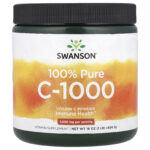 Swanson Vitamins, 100% Pure C-1000, Vitamin C Powder, 16 oz (454 g)