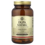 Solgar, DLPA, 500 mg, 100 Vegetable Capsules