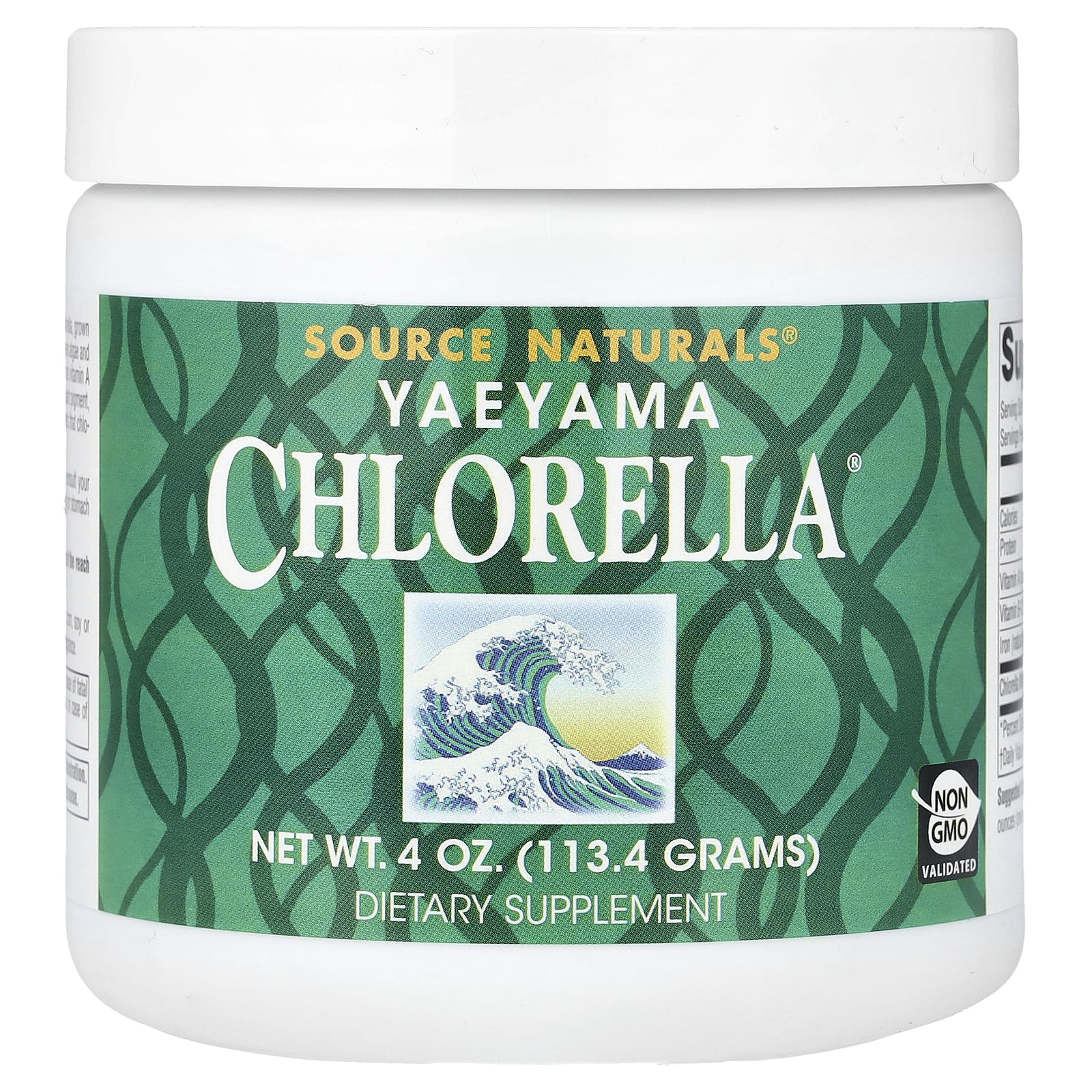 690393964dbf44d3 Source Naturals, Yaeyama Chlorella®, 4 oz (113.4 g) - Image 1