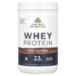 Ancient Nutrition, Whey Protein, Milk Chocolate, 1.42 lb (646 g)