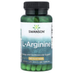 Swanson Vitamins, L-Arginine, 500 mg, 100 Capsules