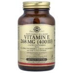 Solgar, Vitamin E, 268 mg (400 IU), 100 Vegan Softgels
