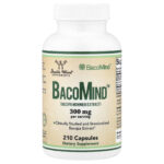 Double Wood Supplements, BacoMind™, 210 Capsules (150 mg per Capsule)