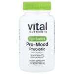 Vital Nutrients, Hyperbiotics®, Pro-Mood Probiotic, 60 Vegan Tablets