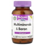 Bluebonnet Nutrition, Multiminerals & Boron, 180 Vegetable Capsules