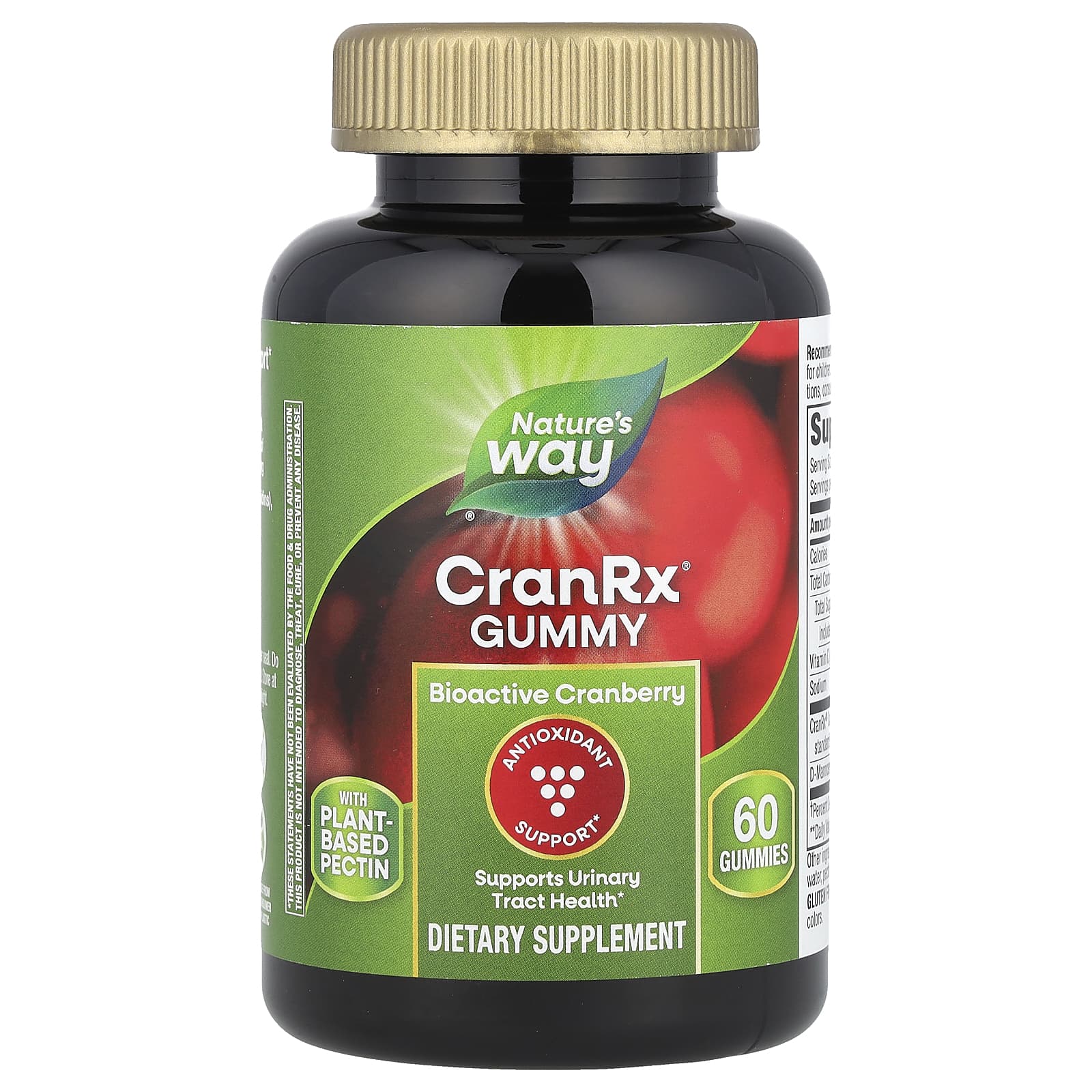 722bf116157fef5b Nature's Way, CranRx® Gummy, BioActive Cranberry, 60 Gummies - Image 1