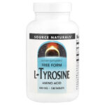 Source Naturals, L-Tyrosine, 500 mg, 100 Tablets