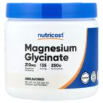 Nutricost, Magnesium Glycinate, Unflavored , 8.9 oz (250 g)