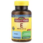 Nature Made, Vitamin E , 180 mg (400 IU), 300 Softgels