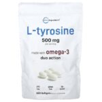 Micro Ingredients, L-Tyrosine, 360 Softgels