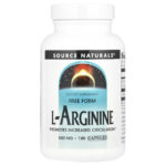 Source Naturals, L-Arginine, Free Form, 100 Capsules