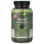 Irwin Naturals, Ginkgo Smart®, Maximum Focus & Memory, 120 Liquid Soft-Gels