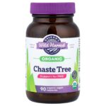 Oregon's Wild Harvest, Organic Chaste Tree, 440 mg, 90 Organic Vegan Capsules (440 mg per Capsule)