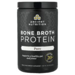 Ancient Nutrition, Bone Broth Protein™, Pure, 15.7 oz(446 g)