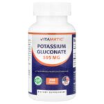 Vitamatic, Potassium Gluconate, 595 mg, 250 Tablets