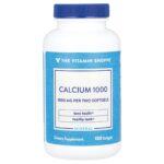 The Vitamin Shoppe, Calcium 1000, 100 Softgels