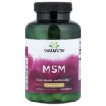 Swanson Vitamins, MSM, 1,500 mg, 120 Tablets