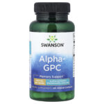 Swanson Vitamins, Alpha GPC, 300 mg, 60 Veggie Capsules