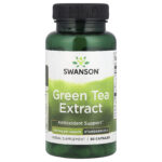 Swanson Vitamins, Green Tea Extract, 500 mg, 60 Capsules