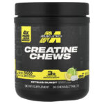MuscleTech, Creatine Chews, Citrus Burst, 90 Chewable Tablets (1 g per Tablet)
