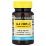 Mason Natural, Fat Burner Plus Super Citrimax®, 60 Tablets