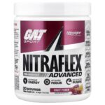 GAT, Sport, NITRAFLEX® Advanced, Pre-Workout, Fruit Punch, 11.1 oz (315 g)