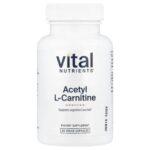 Vital Nutrients, Acetyl L-Carnitine, 60 Vegan Capsules (500 mg per Capsule)