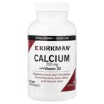 Kirkman Labs, Calcium with Vitamin D3, 120 Capsules